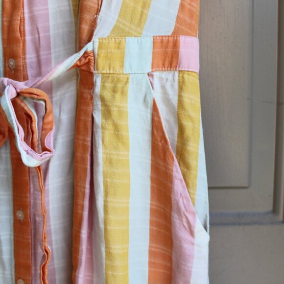 Loft Women's Size 8 Stripped Maxi Dress - Picture 5 of 9